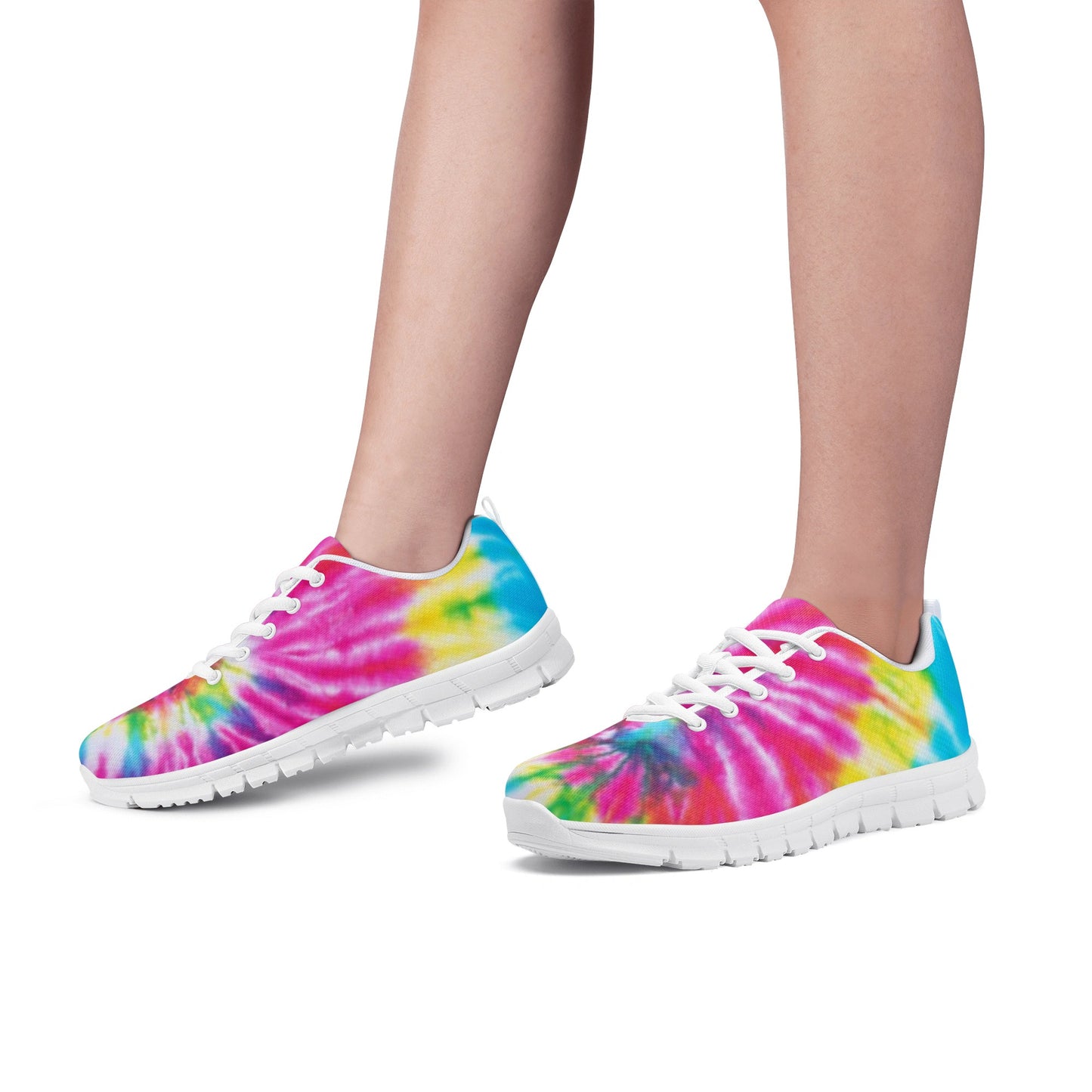 Vibrant Rainbow Women's Running Shoes