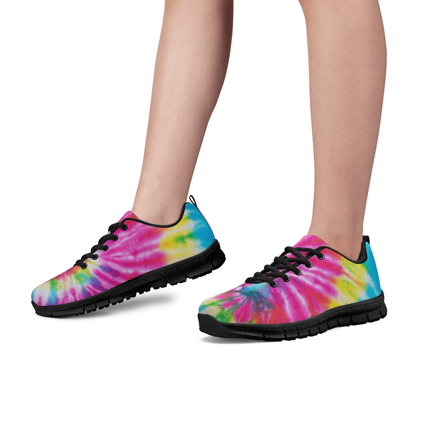 Vibrant Rainbow Women's Running Shoes