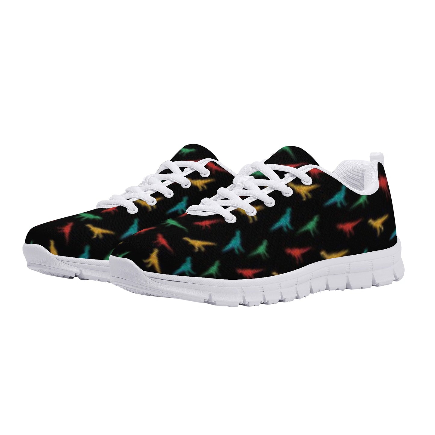 Black Dinosaur Women's Running Shoes