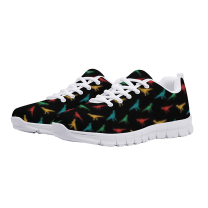 Black Dinosaur Women's Running Shoes