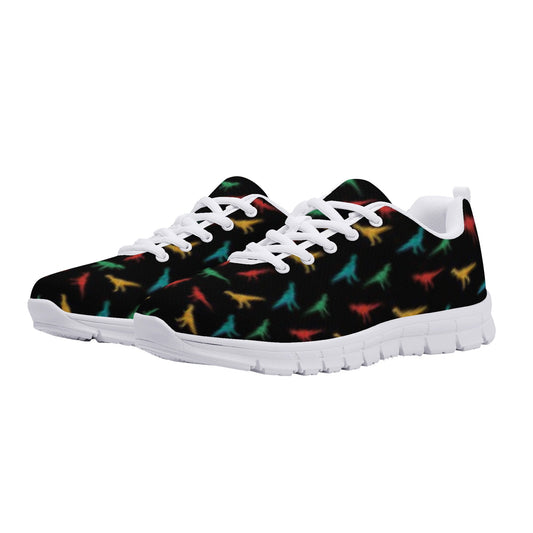 Black Dinosaur Women's Running Shoes
