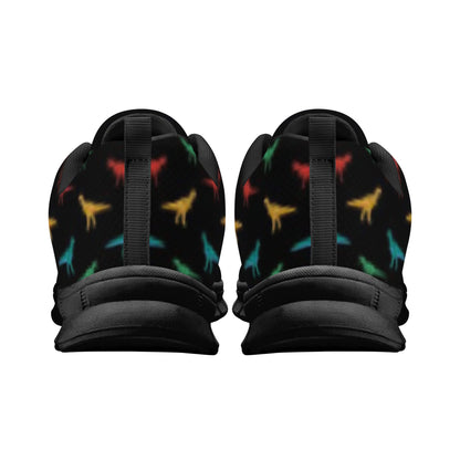 Black Dinosaur Women's Running Shoes