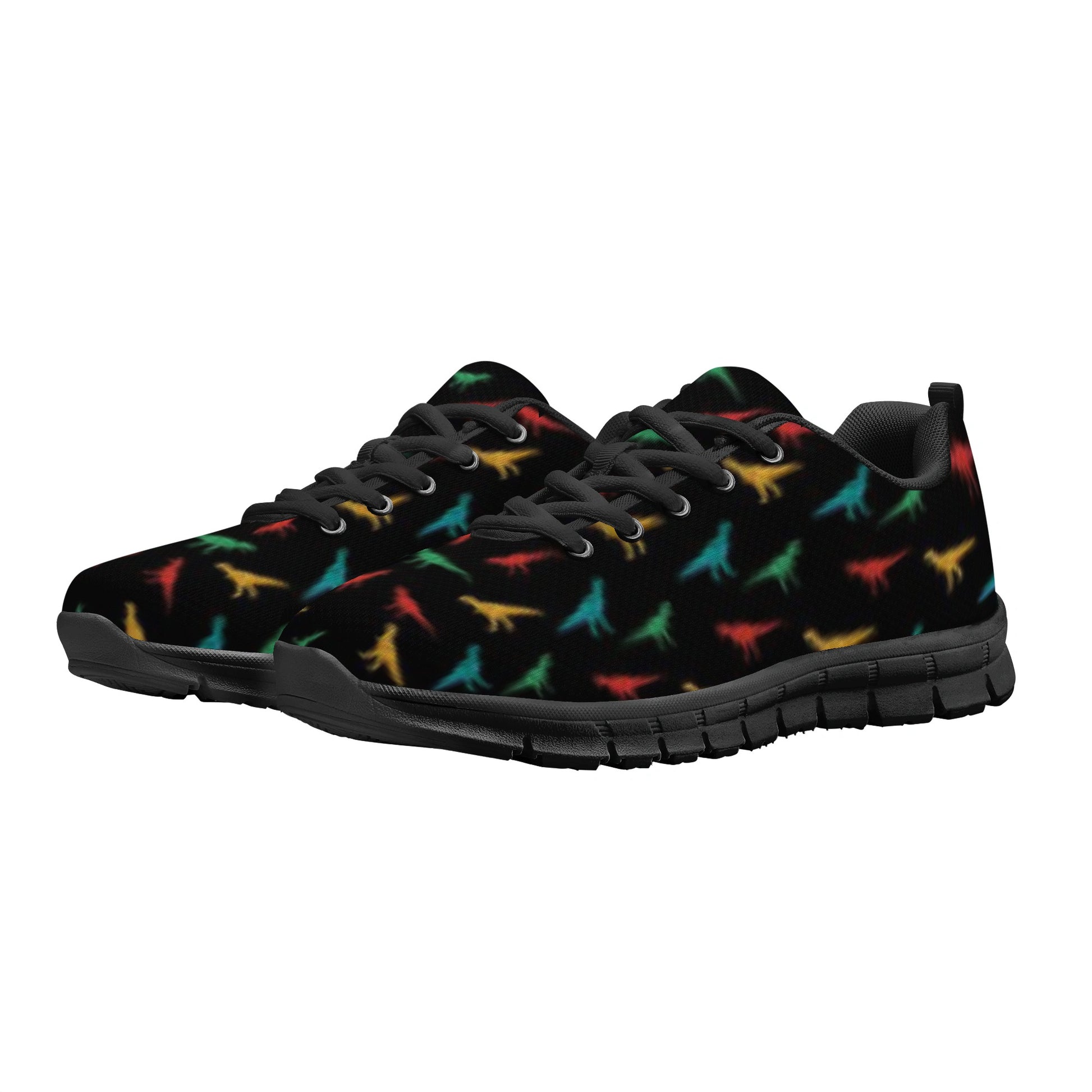 Black Dinosaur Women's Running Shoes