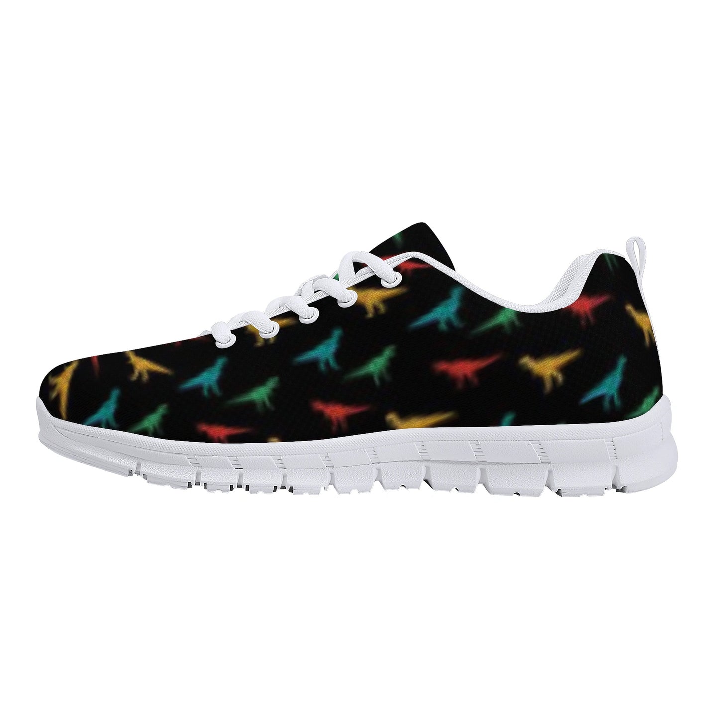 Black Dinosaur Women's Running Shoes