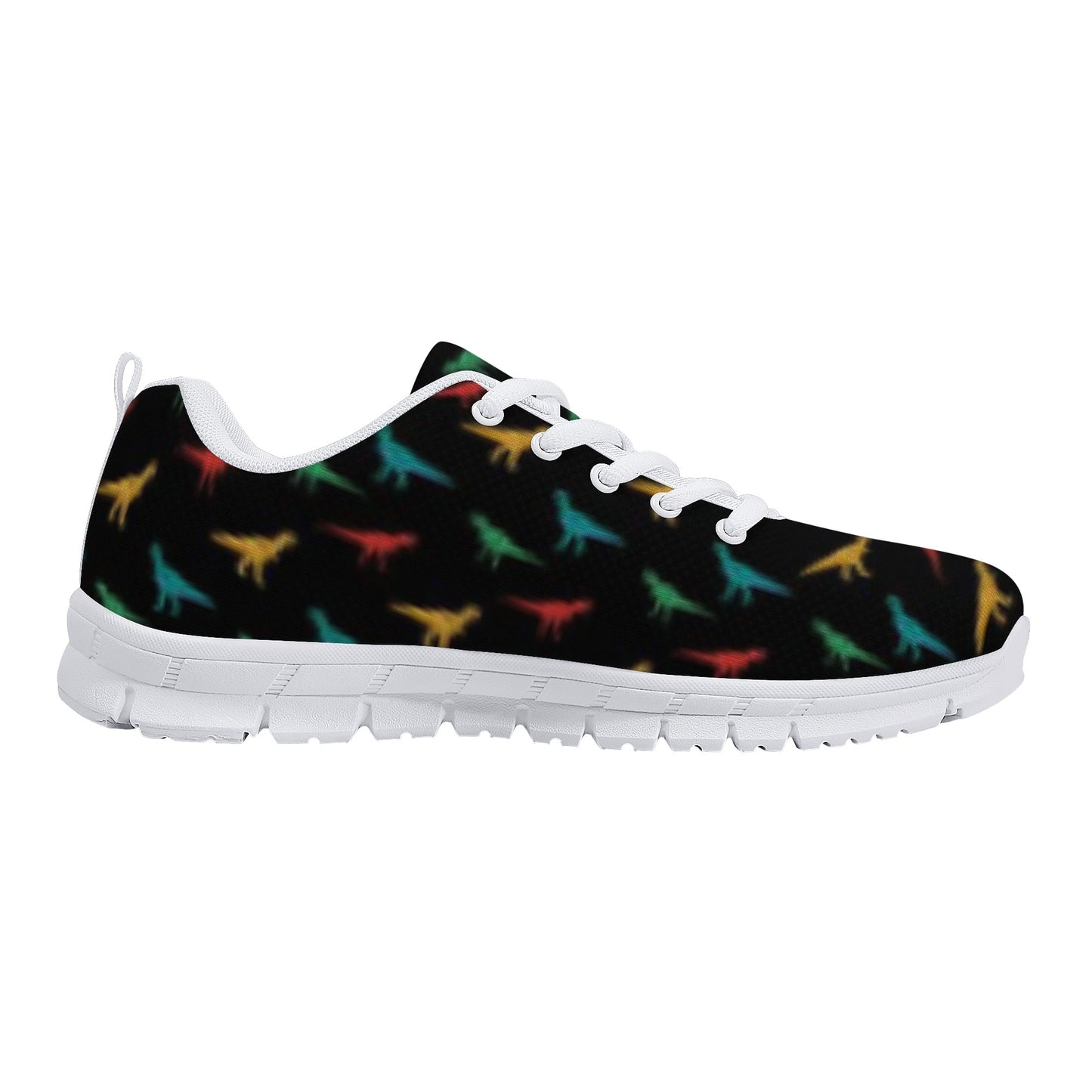 Black Dinosaur Women's Running Shoes