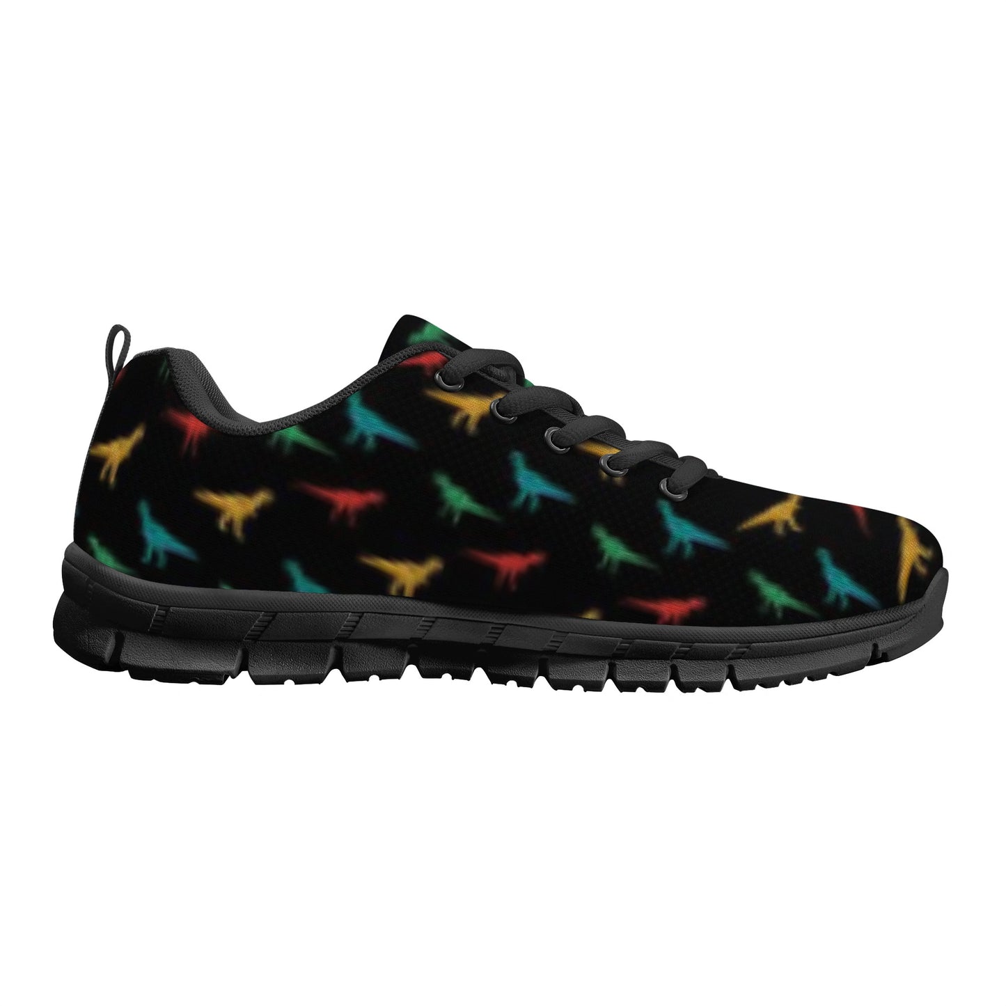 Black Dinosaur Women's Running Shoes