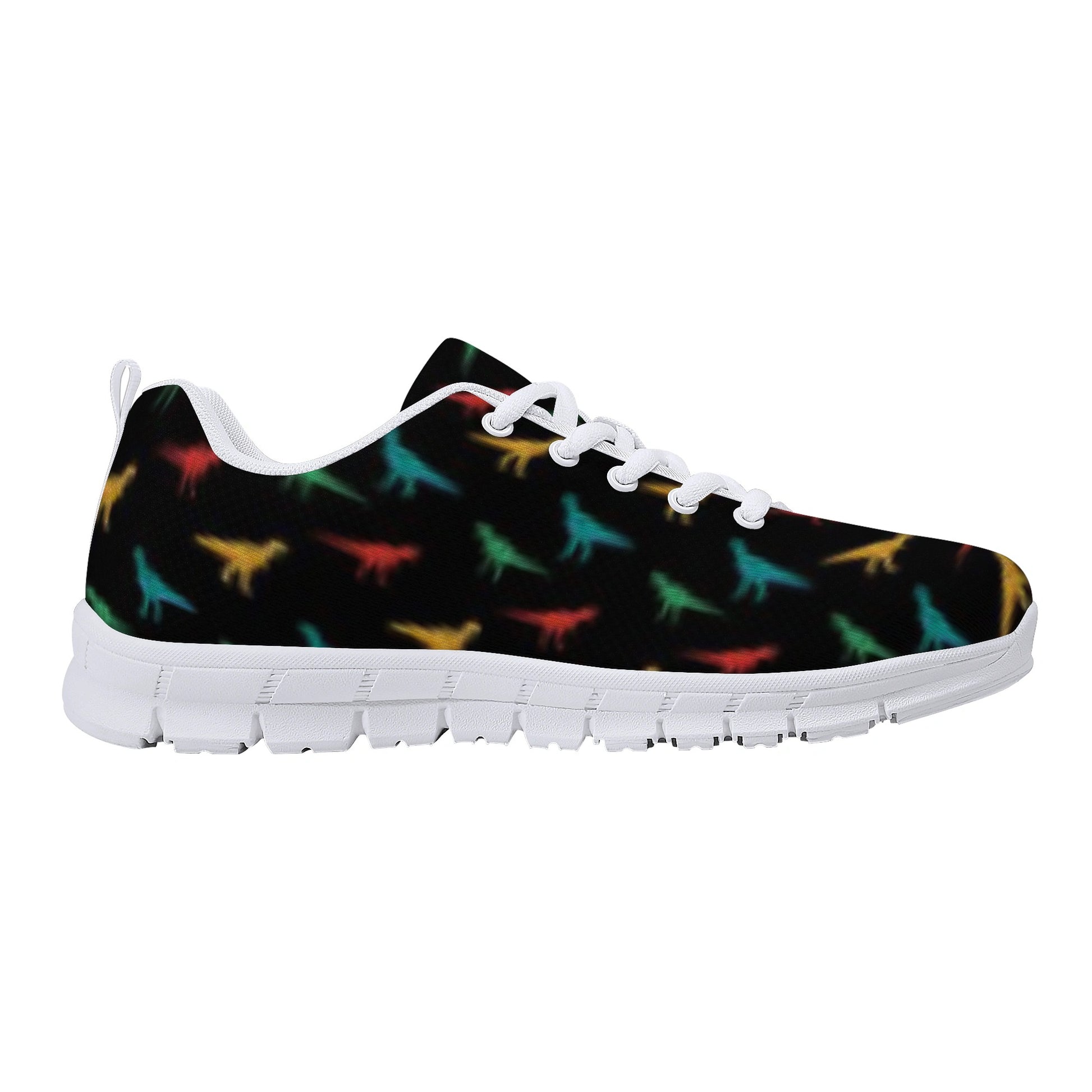Black Dinosaur Women's Running Shoes