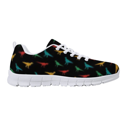 Black Dinosaur Men's Running Shoes