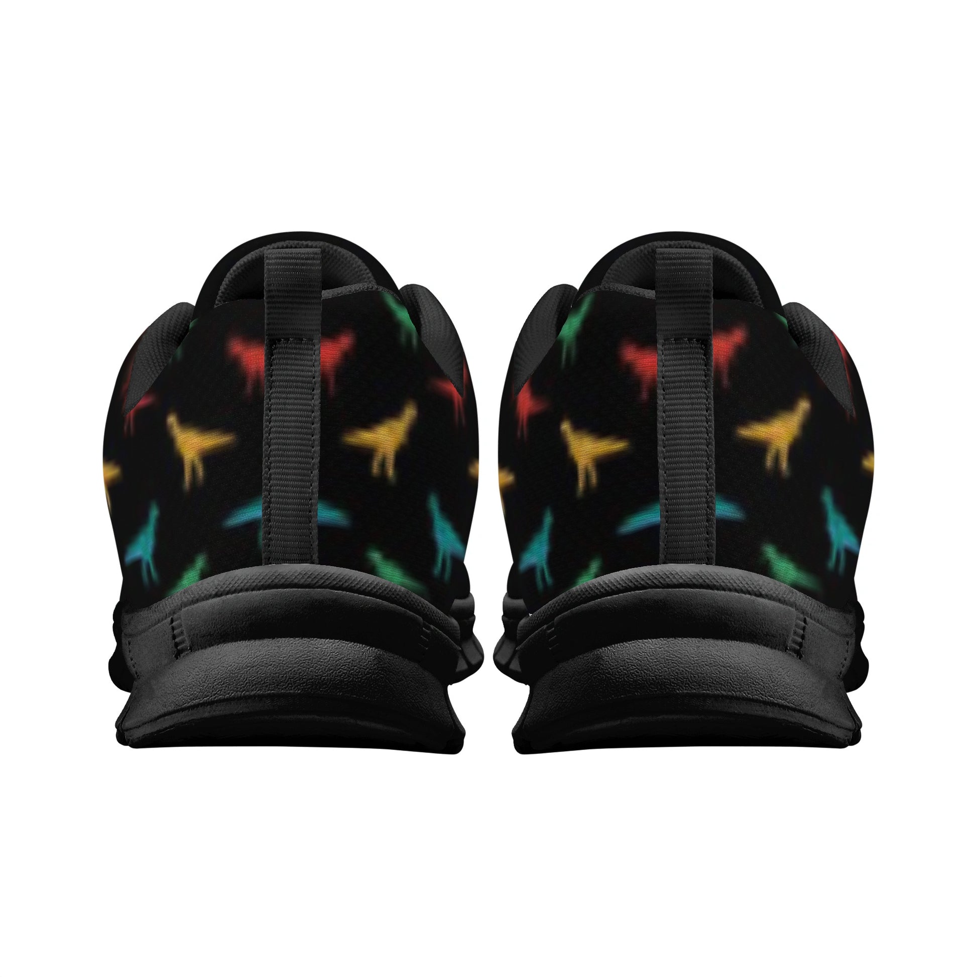 Black Dinosaur Men's Running Shoes