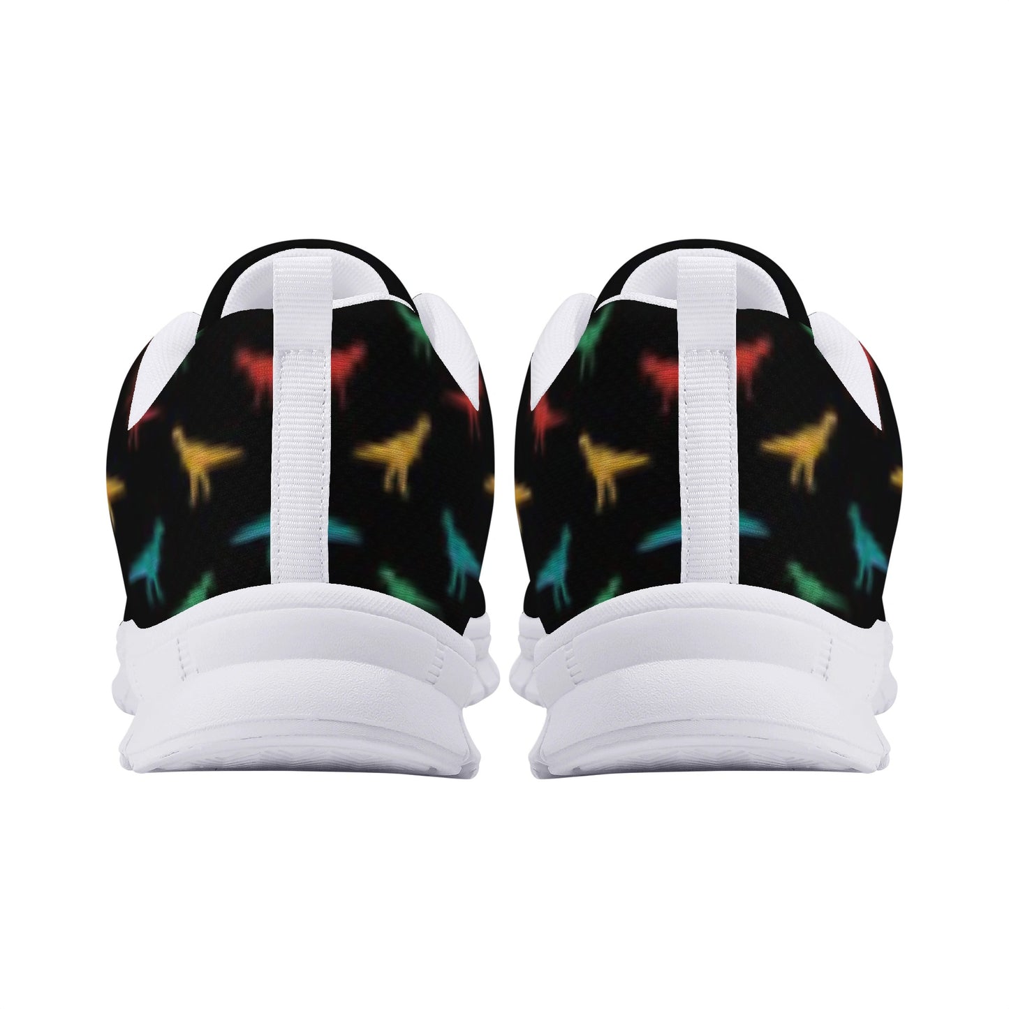 Black Dinosaur Men's Running Shoes