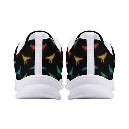 Black Dinosaur Men's Running Shoes