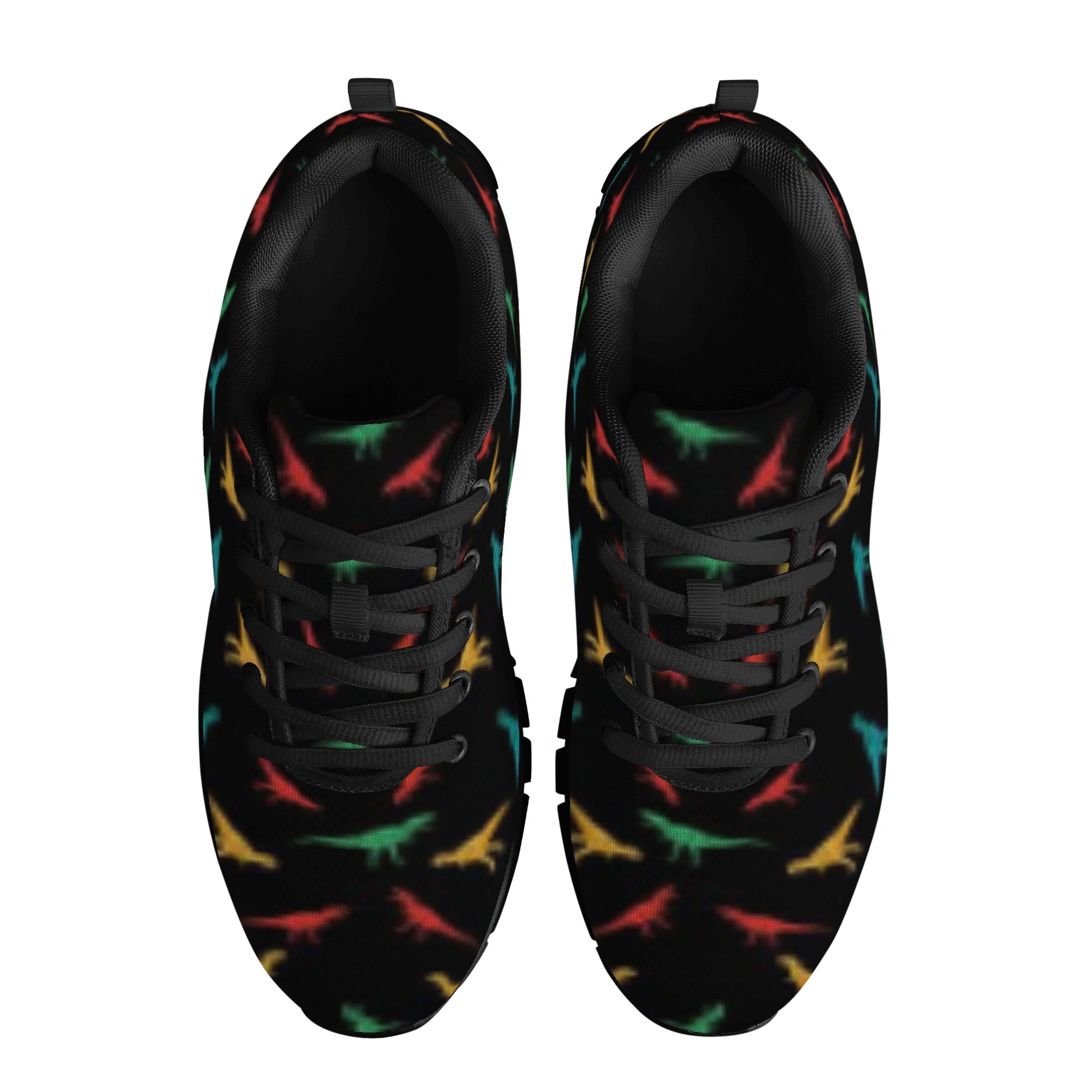Black Dinosaur Men's Running Shoes