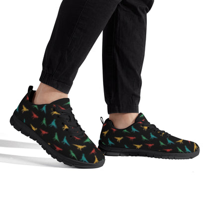 Black Dinosaur Men's Running Shoes