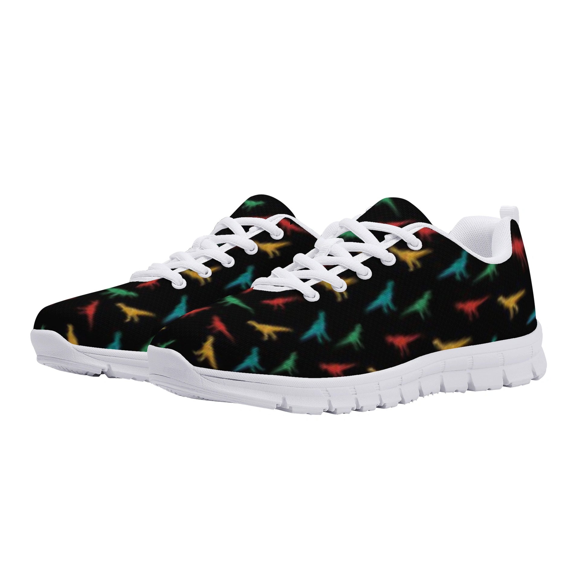 Black Dinosaur Men's Running Shoes