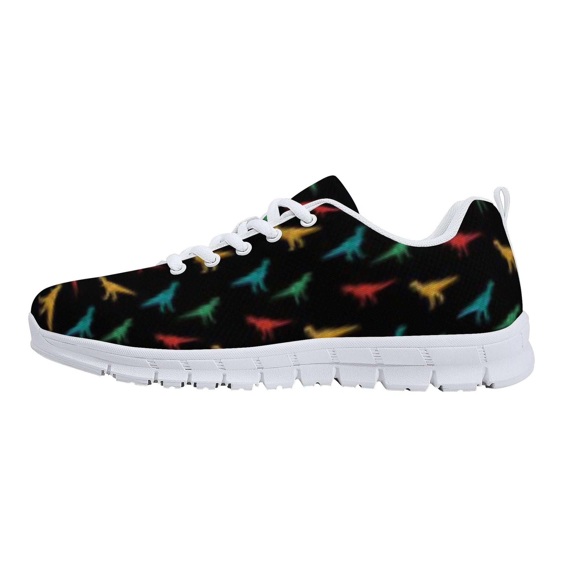 Black Dinosaur Men's Running Shoes