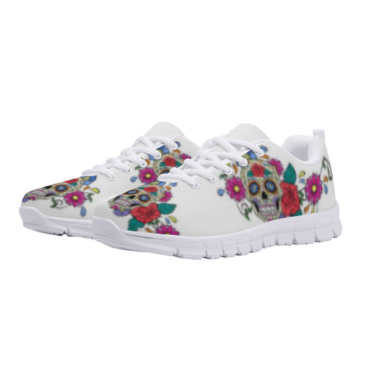 Skull Rose Women's Running Shoes