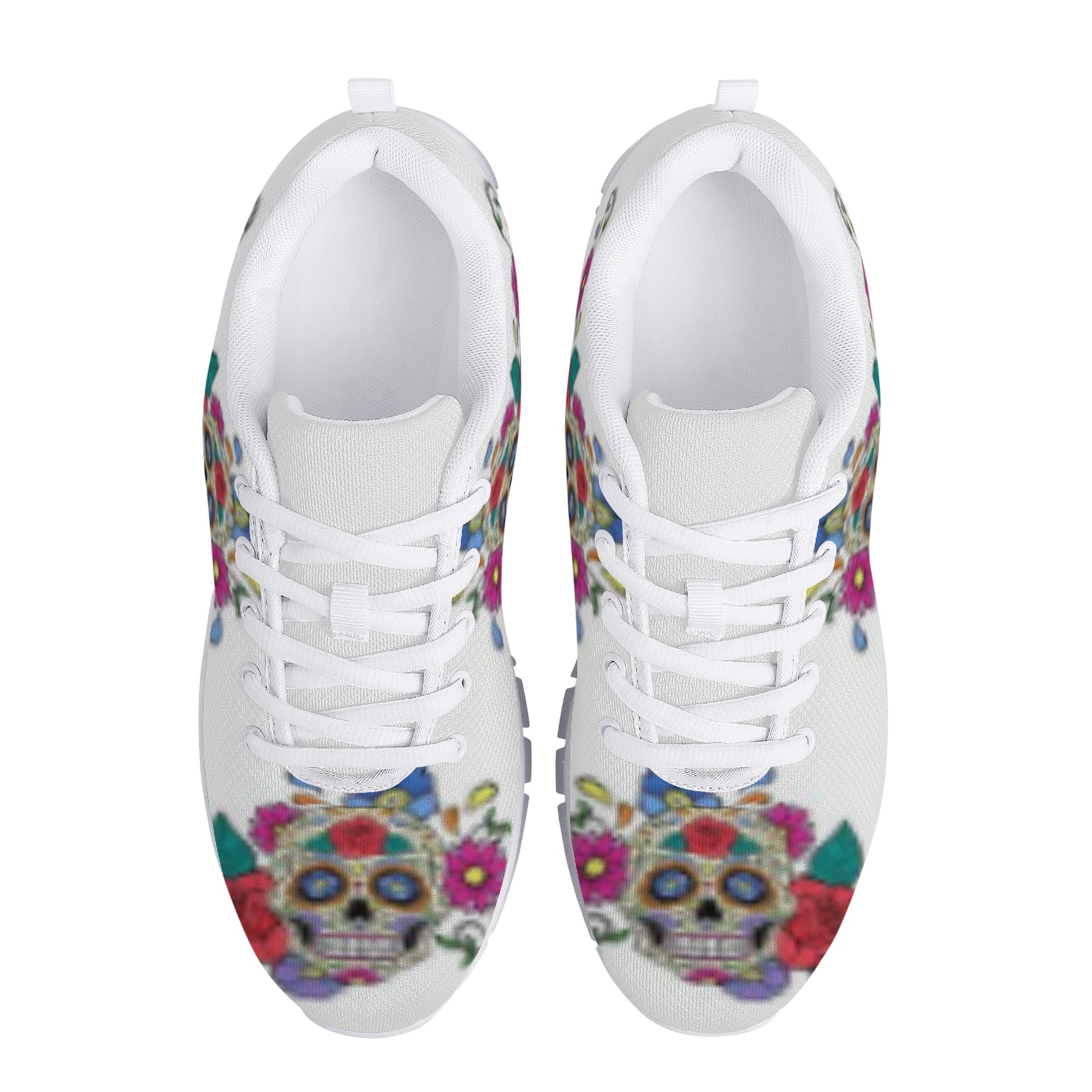 Skull Rose Women's Running Shoes