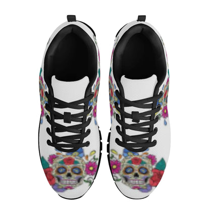 Skull Rose Women's Running Shoes