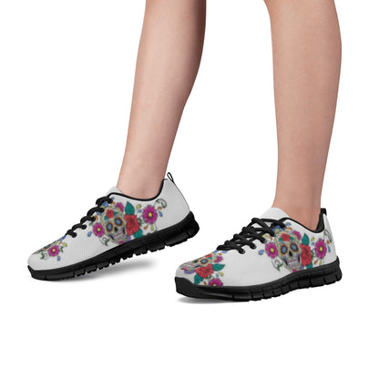 Skull Rose Women's Running Shoes
