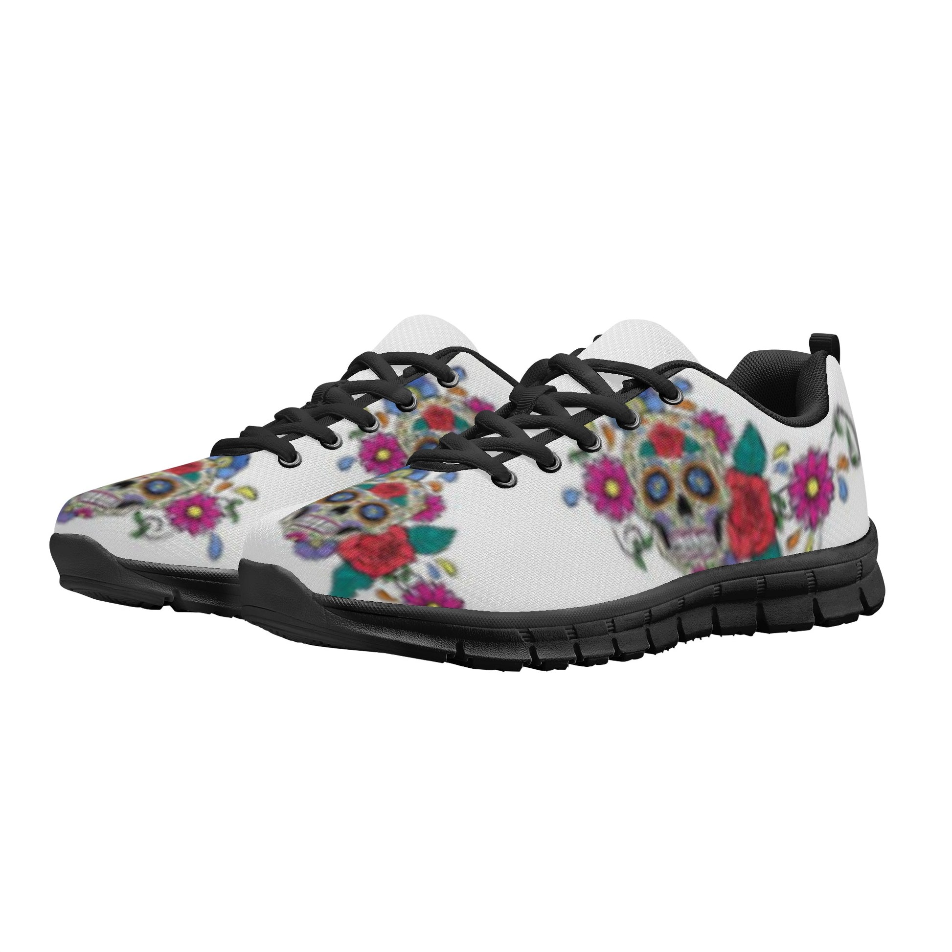 Skull Rose Women's Running Shoes