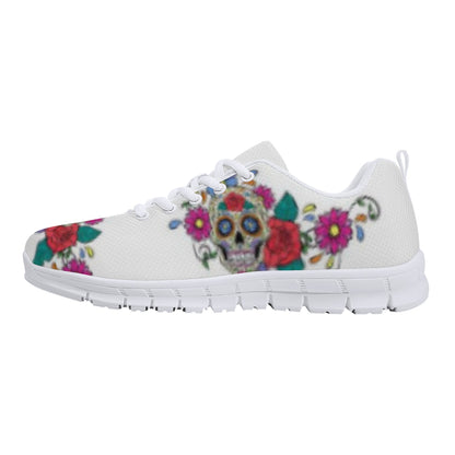 Skull Rose Women's Running Shoes