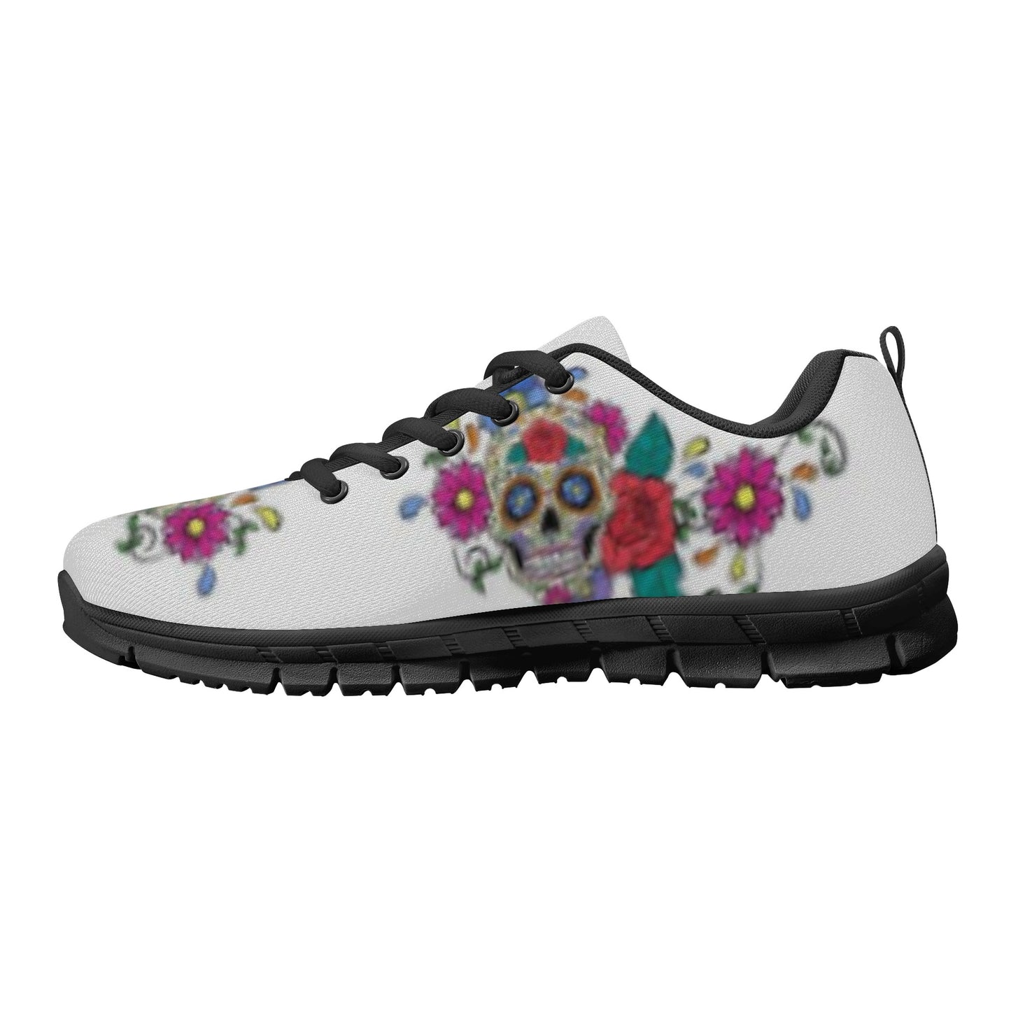 Skull Rose Women's Running Shoes