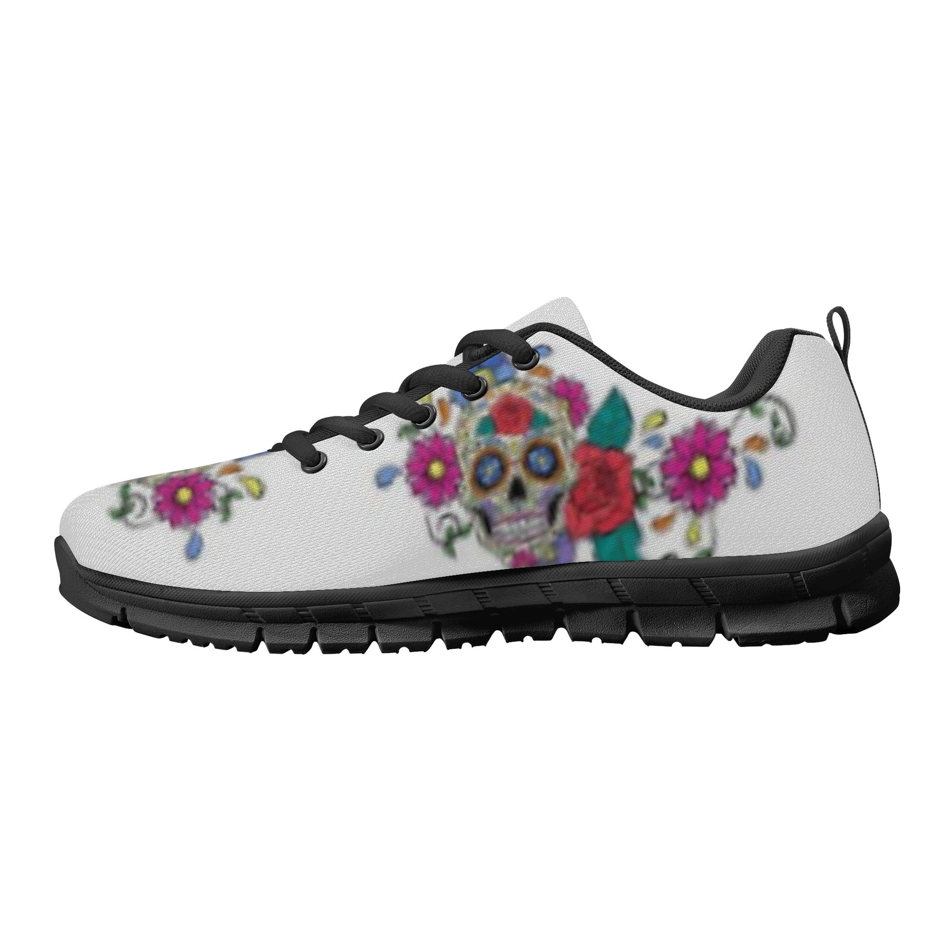 Skull Rose Women's Running Shoes