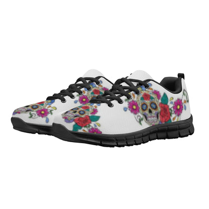 Skull Rose Men's Running Shoes