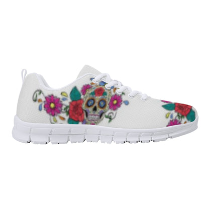 Skull Rose Men's Running Shoes