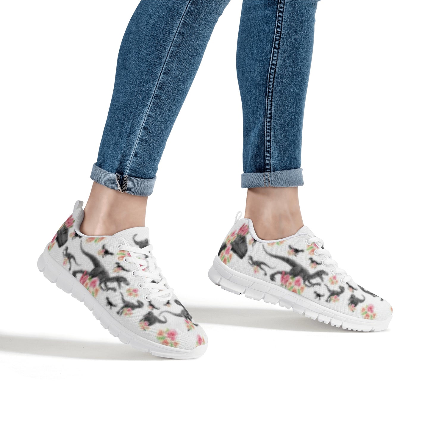 T-Rex Dinosaur Women's Running Shoes