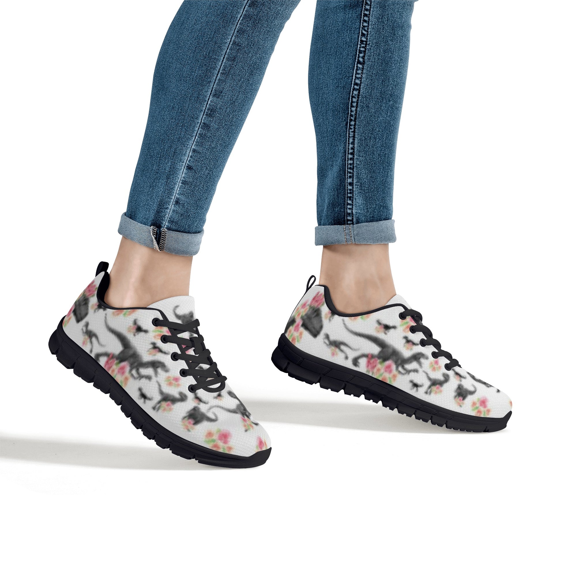 T-Rex Dinosaur Women's Running Shoes