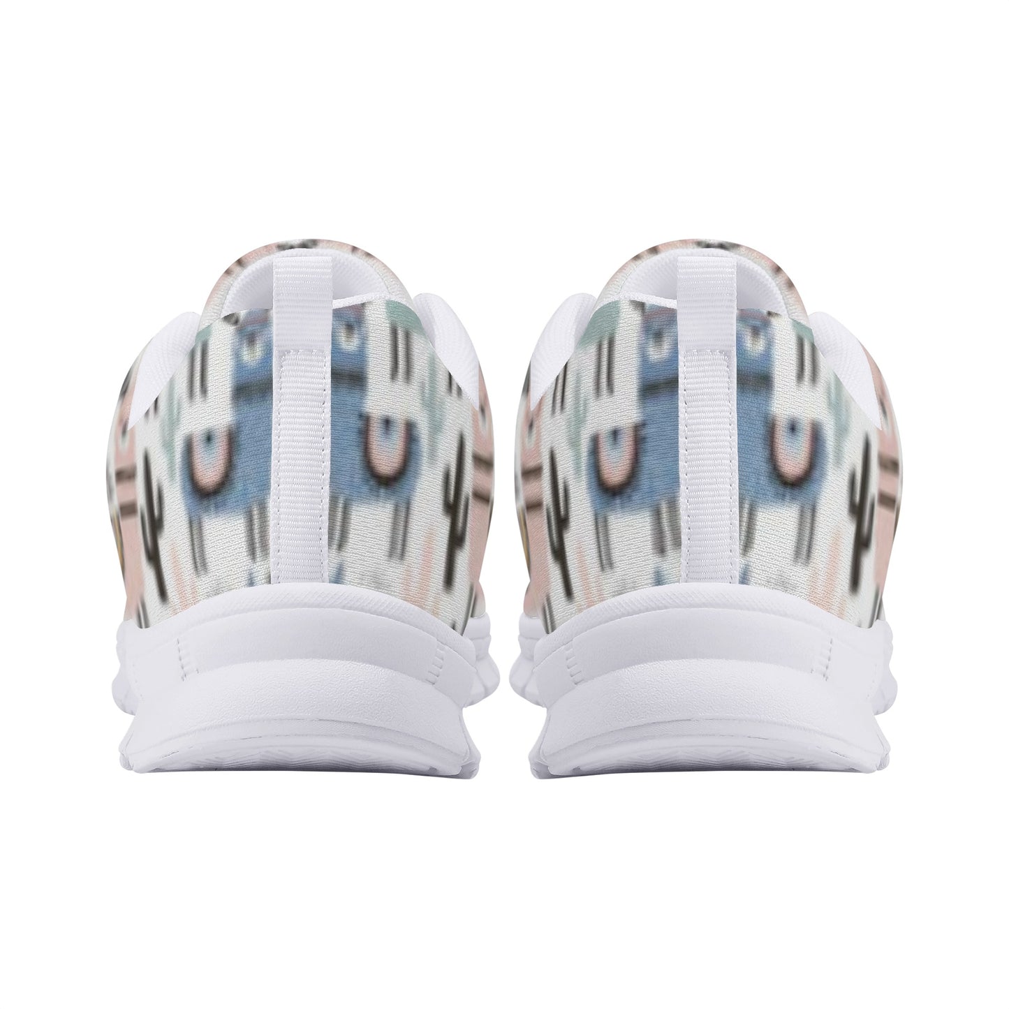 Llama Pattern Women's Running Shoes
