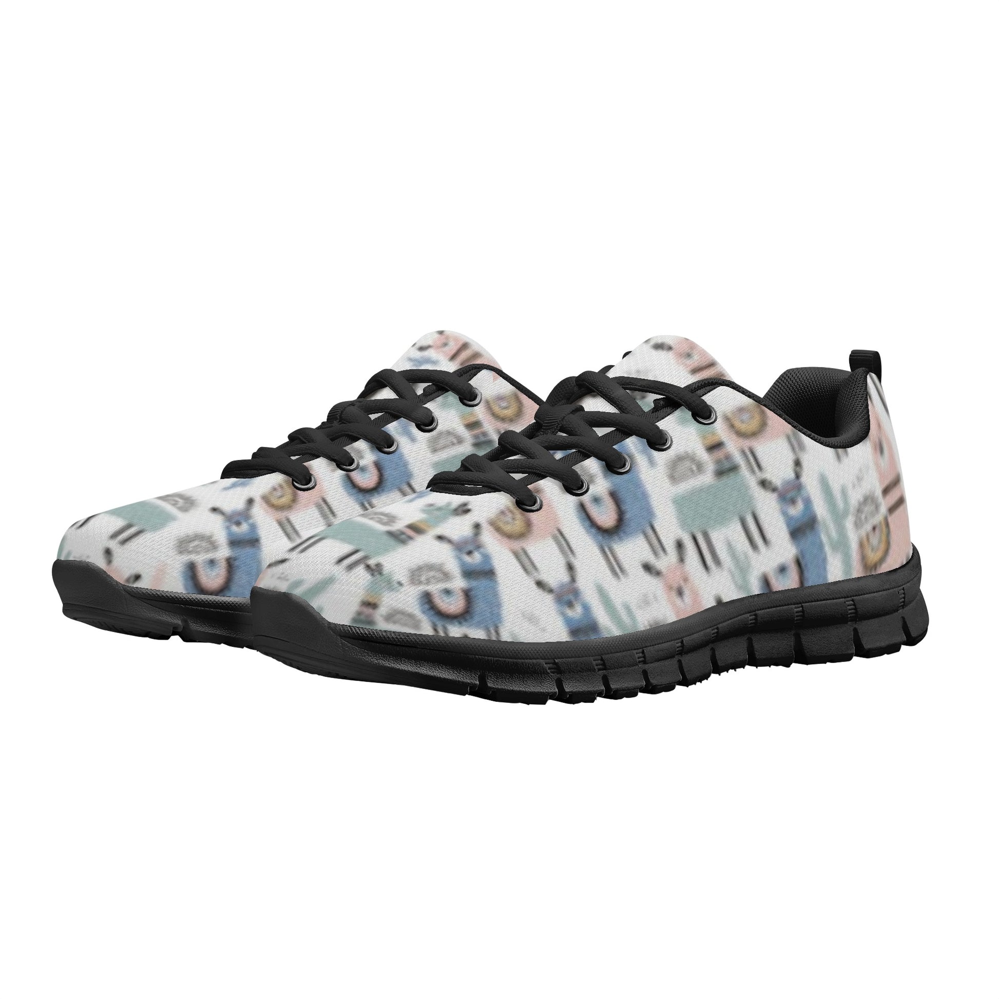 Llama Pattern Women's Running Shoes