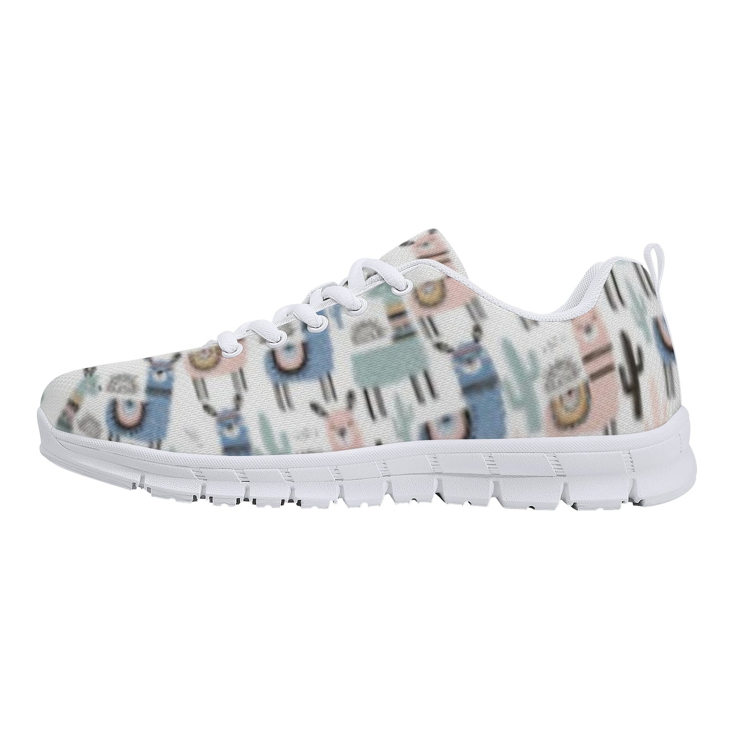 Llama Pattern Women's Running Shoes