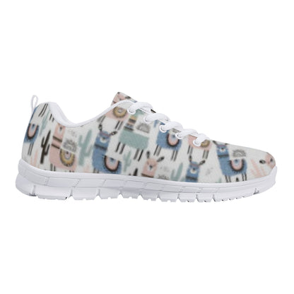 Llama Pattern Women's Running Shoes