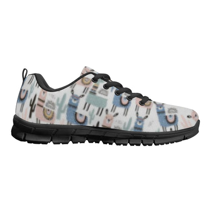 Llama Pattern Women's Running Shoes