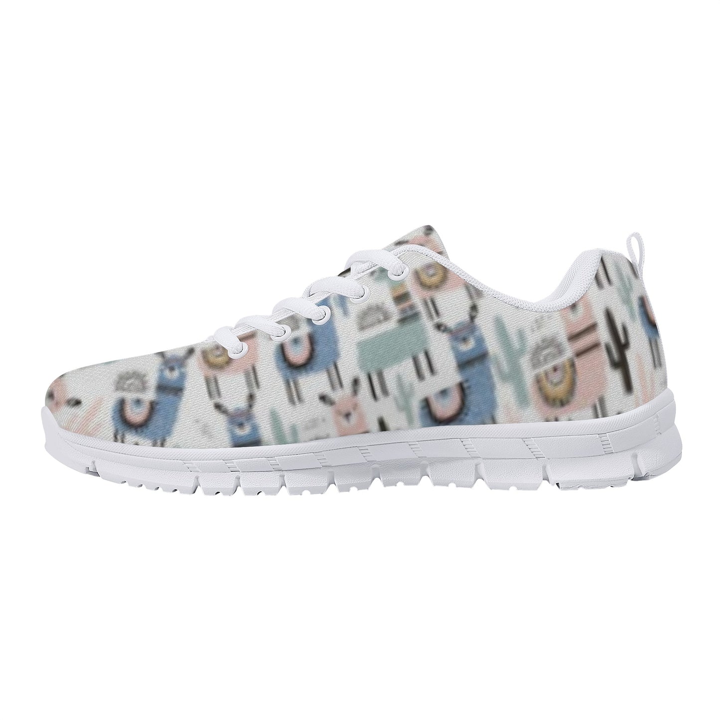 Llama Pattern Women's Running Shoes