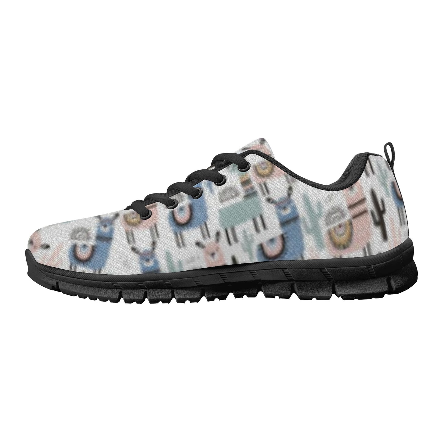 Llama Pattern Women's Running Shoes
