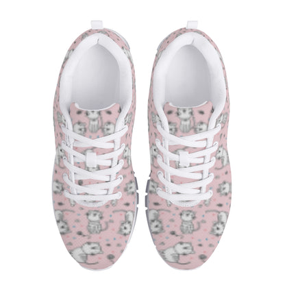 Kawaii Cat Women's Running Shoes