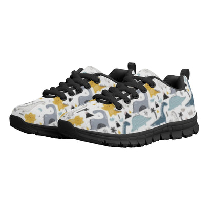 Dinosaur Printed Kid's Running Shoes