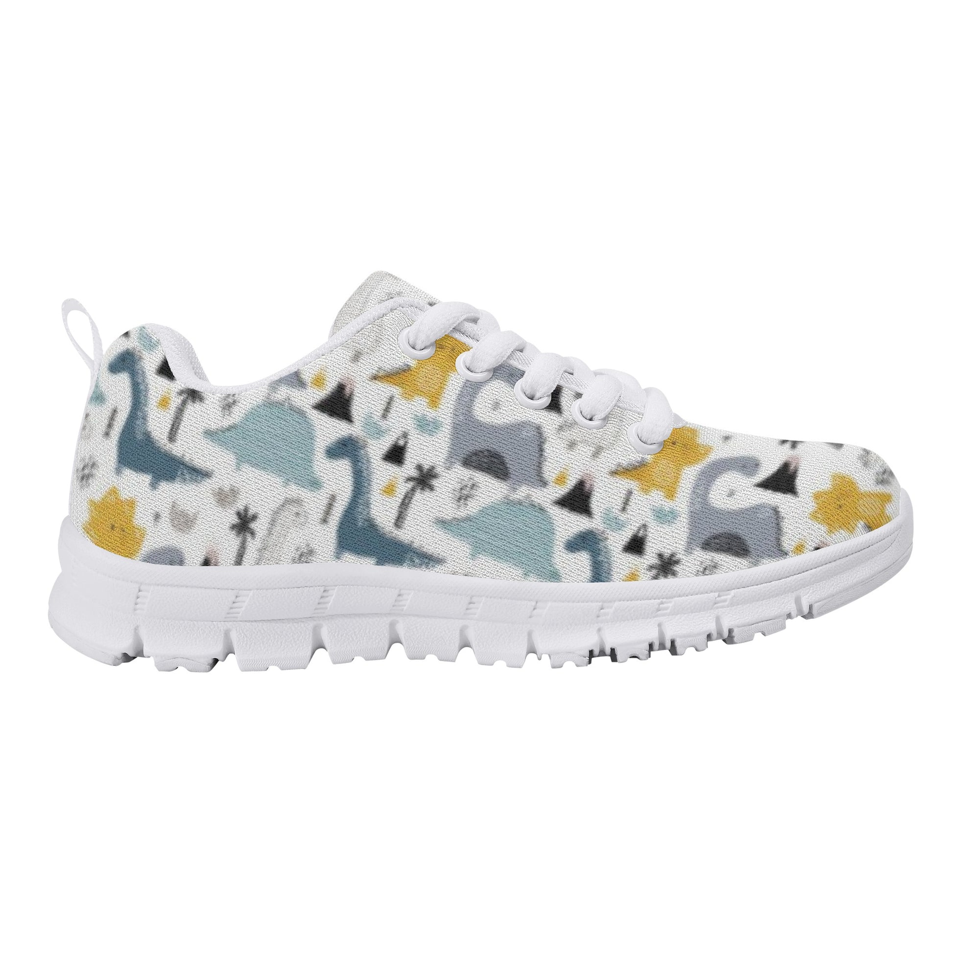 Dinosaur Printed Kid's Running Shoes