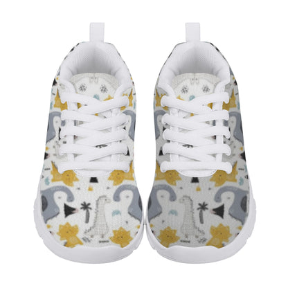 Dinosaur Printed Kid's Running Shoes