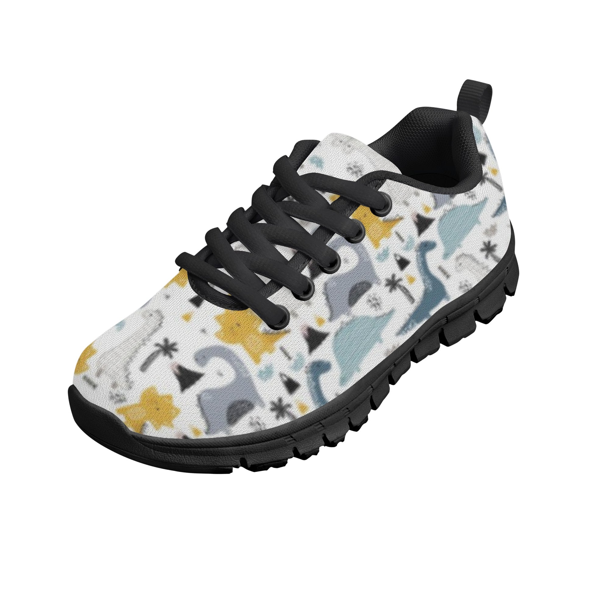 Dinosaur Printed Kid's Running Shoes
