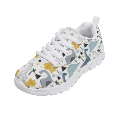 Dinosaur Printed Kid's Running Shoes