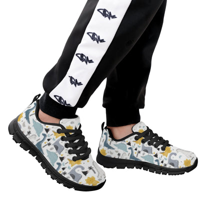 Dinosaur Printed Kid's Running Shoes