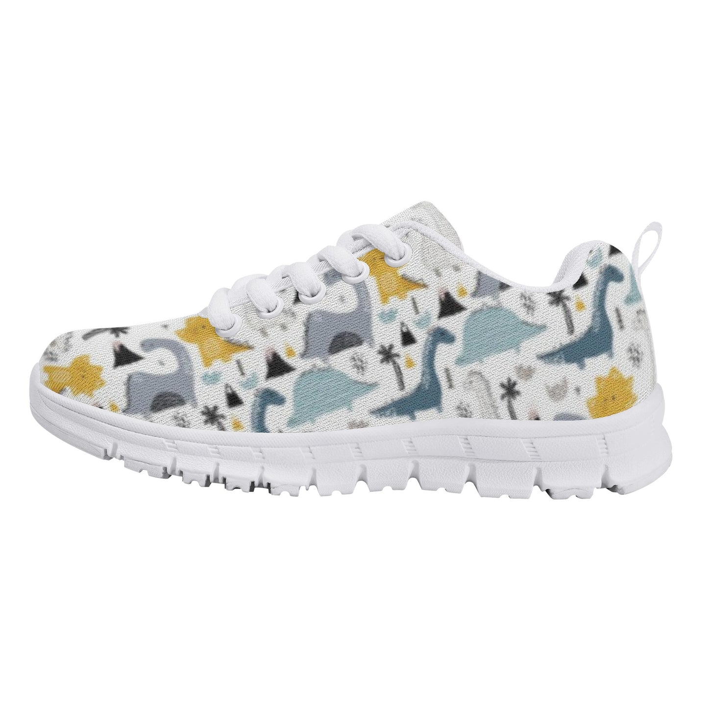Dinosaur Printed Kid's Running Shoes