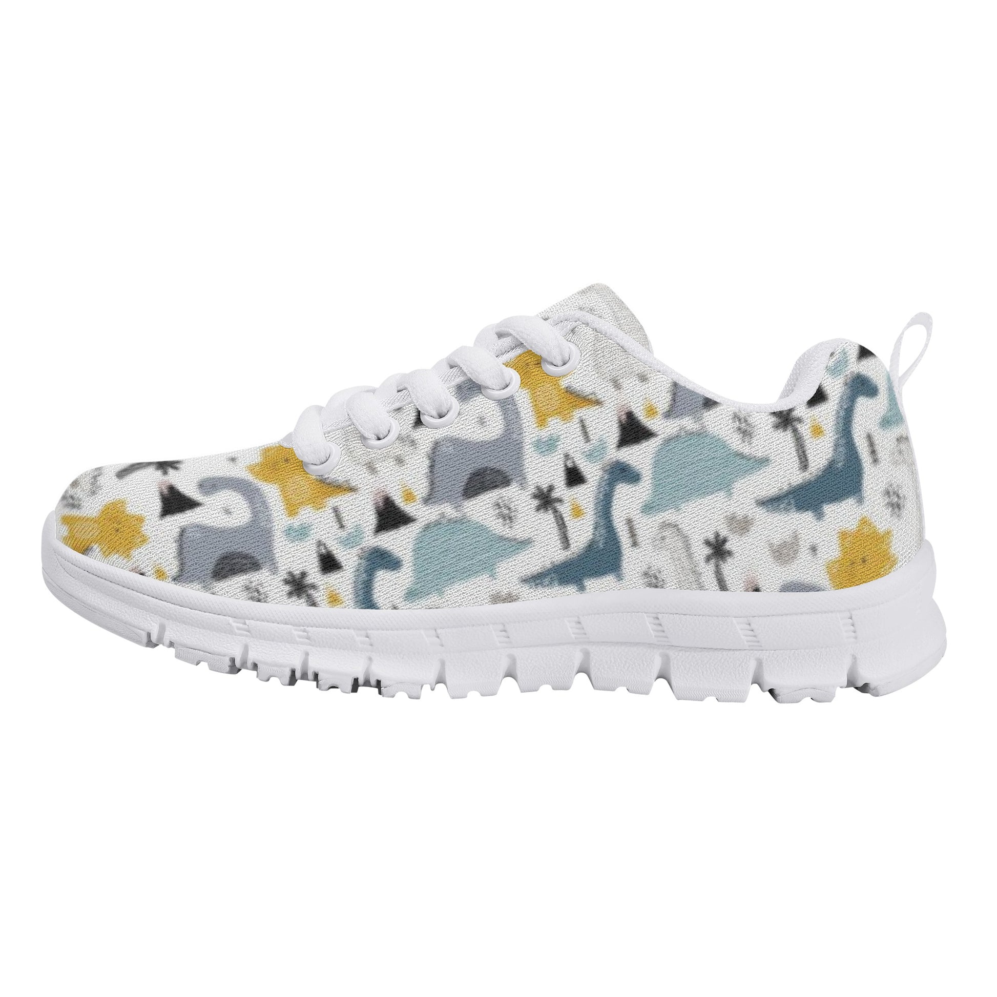 Dinosaur Printed Kid's Running Shoes
