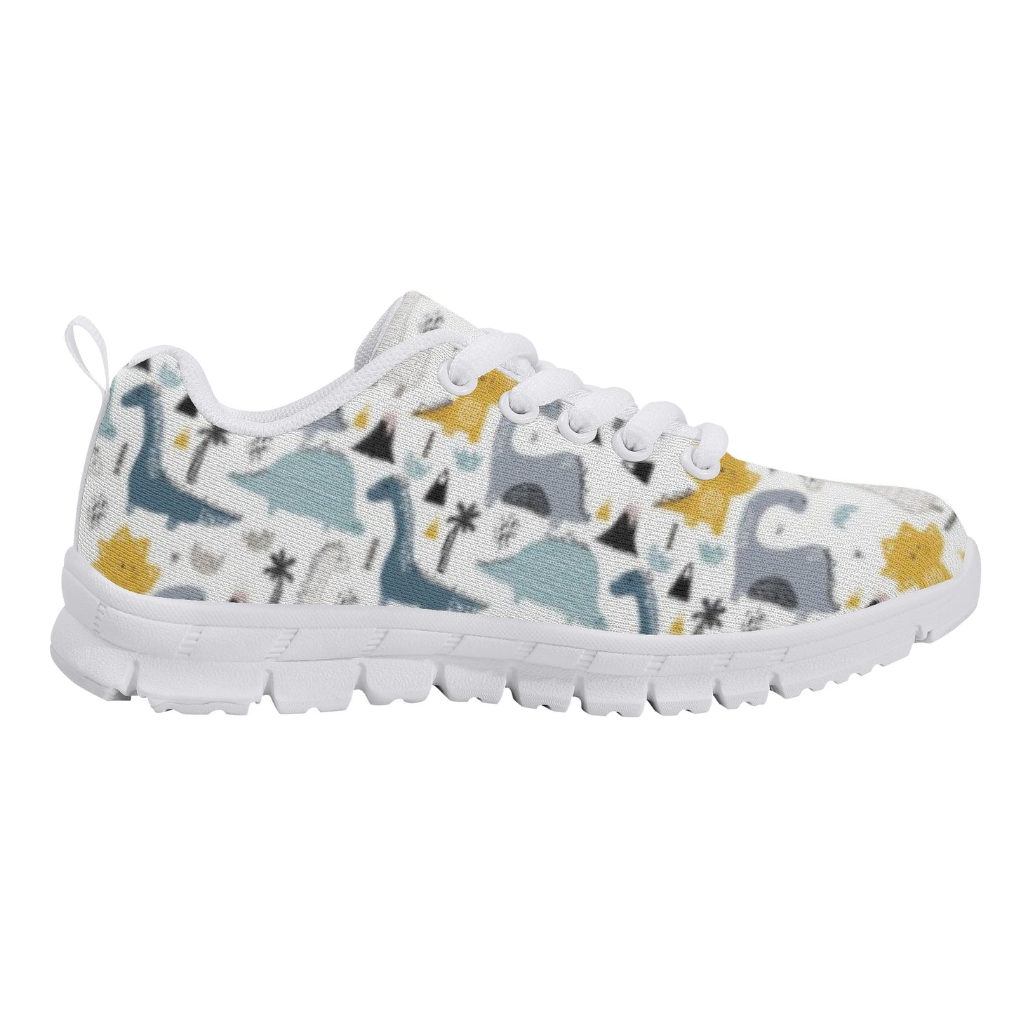 Dinosaur Printed Kid's Running Shoes
