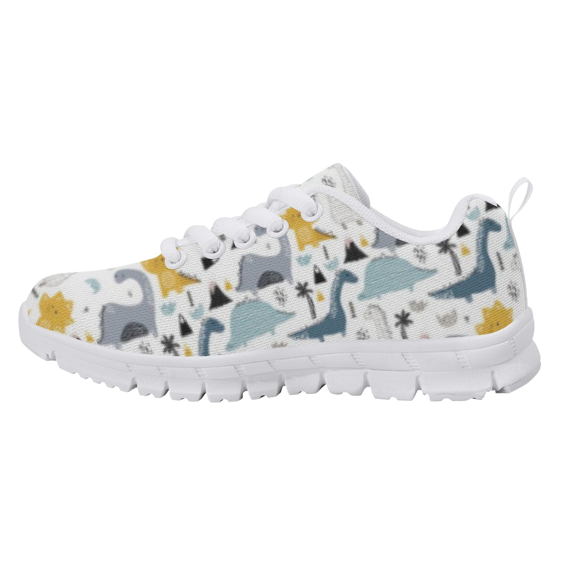 Dinosaur Printed Kid's Running Shoes