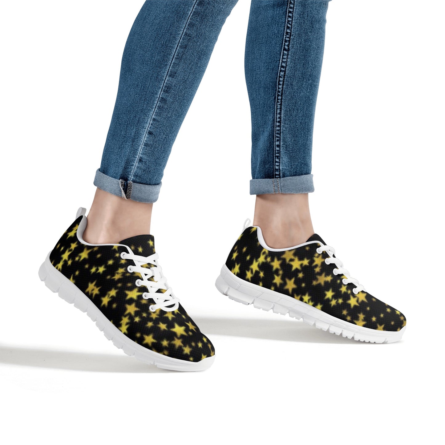 Golden Stars Women's Running Shoes